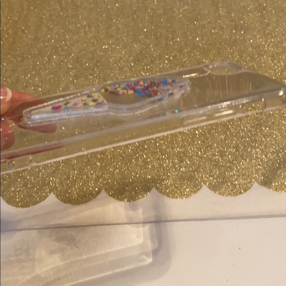 iPhone 7 8 Icecream Cone 3D Phone Case Sprinkles - Picture 3 of 3